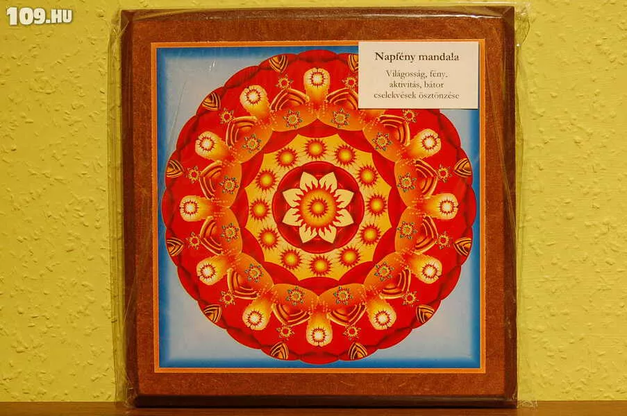 Napfény Mandala  18 x 18 cm 0107