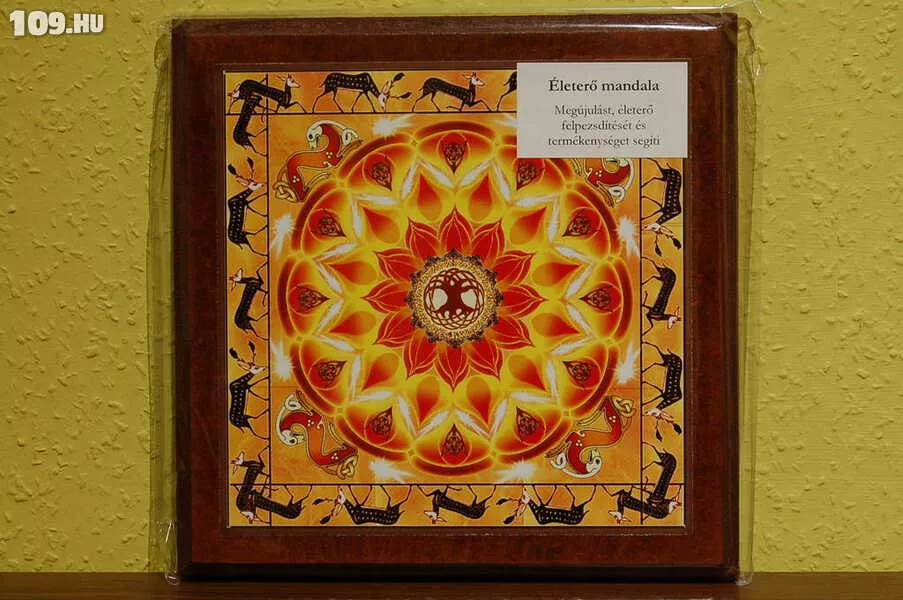 Életerő Mandala 18 x 18 cm 0122