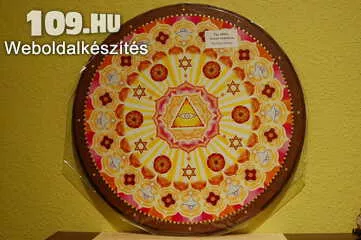Égi áldás Mandala falikép 38 cm