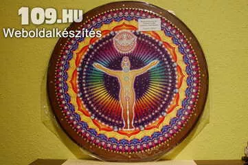 Szellemi és lelki harmónia Mandala falikép 38 cm